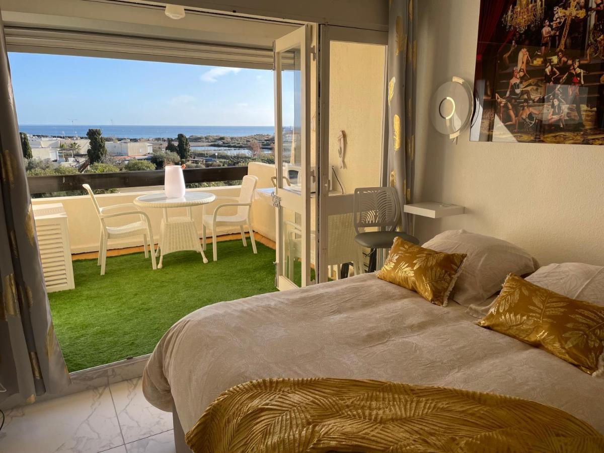 Showtime Naturiste Port Nature 6 Parking Prive Clim Ascenseur Vue Mer Агд Екстер'єр фото